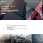 Multi-page website template for NAI Offices